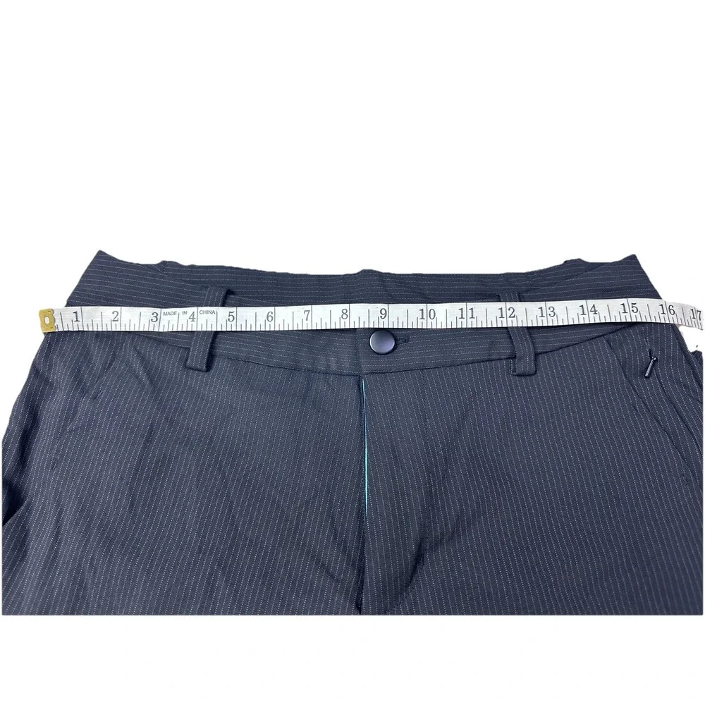 Lululemon On The Move Pant Lightweight Trouser Commute Office Black‎ Pants 30/30 - Picture 9 of 10